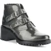 Bos. & Co. Issey Bootie In Pewter