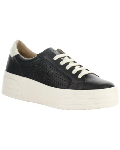 Bos. & Co. Lotta Leather Sneaker In Black