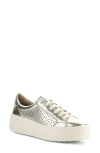 Bos. & Co. Lotta Platform Sneaker In Gold