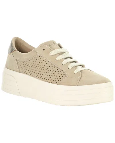 Bos. & Co. Lotta Suede Sneaker In Nude