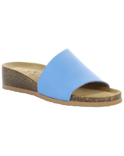 Bos. & Co. Lux Leather Sandal In Black