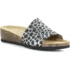 Bos. & Co. Lux Slide Sandal In Black