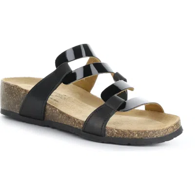BOS. & CO. BOS. & CO. LUZZIE WEDGE SLIDE SANDAL
