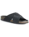 Bos. & Co. Maisie Slide Sandal In Black