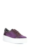 Bos. & Co. Maude Platform Sneaker In Purple