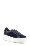 Bos. & Co. Maude Platform Sneaker In Ocean/ Black Iris