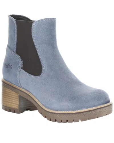Bos. & Co. Bos & Co Mercy Suede Boot In Blue