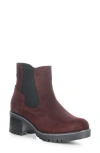 Bos. & Co. Mercy Waterproof Zip Bootie In Brown