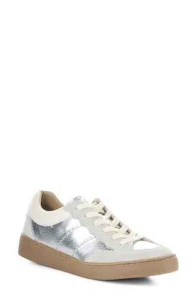 Bos. & Co. Missy Low Top Sneaker In Silver
