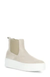 Bos. & Co. Mott Platform Boot In Antilope Suede/roc Metal