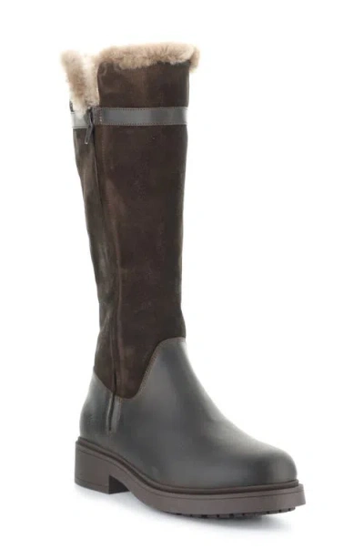 Bos. & Co. Neva Waterproof Genuine Shearling Boot In Brown
