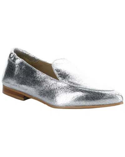 Bos. & Co. Nikki Leather Loafer In Silver