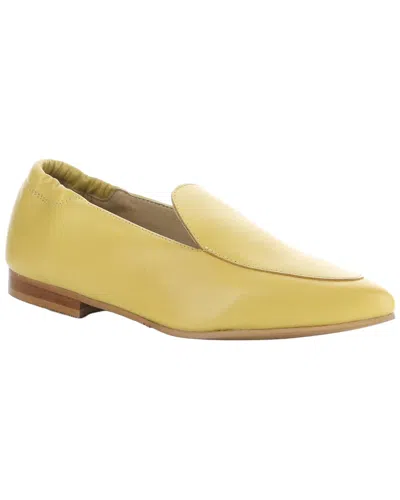 Bos. & Co. Nikki Leather Loafer In Yellow