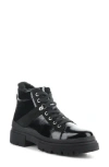 Bos. & Co. River Waterproof Platform Ankle Boot In Black