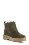 Bos. & Co. Scout Waterproof Winter Bootie In Green