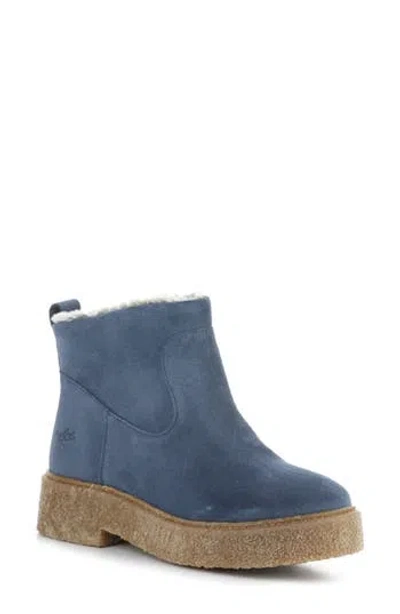 Bos. & Co. Scout Waterproof Winter Bootie In Blue