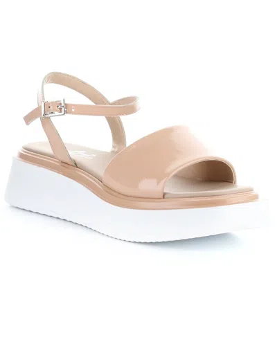 BOS. & CO. BOS & CO SHASTA LEATHER WEDGE SANDAL