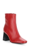Bos. & Co. Tagus Bootie In Dark Red Leather