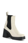 Bos. & Co. Veil Waterproof Platform Bootie In Neutral