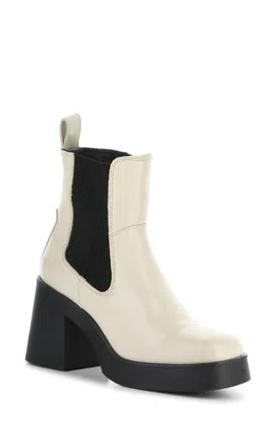 Bos. & Co. Veil Waterproof Platform Bootie In Neutral