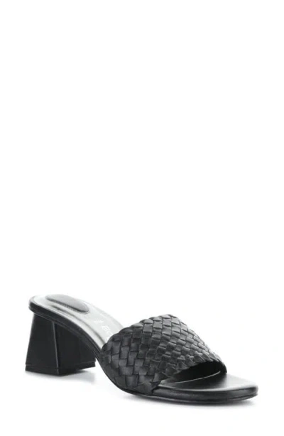Bos. & Co. Wella Slide Sandal In Black