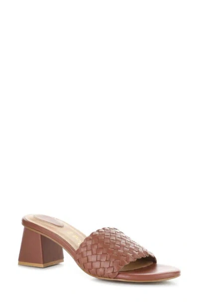 Bos. & Co. Wella Slide Sandal In Brown