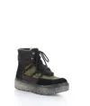 Bos. & Co. Women's Ideal Waterproof Boot In Black/olive/plum In Multi