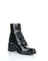 Bos. & Co. Women's Indie Elasticized Boots In Black Patent