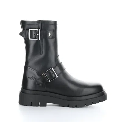 Bos. & Co. Women Marang Round Toe Boots In Black