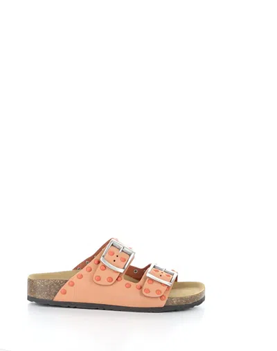 Bos. & Co. Women's Perrin Sandals In Peach Nubuck In Multi