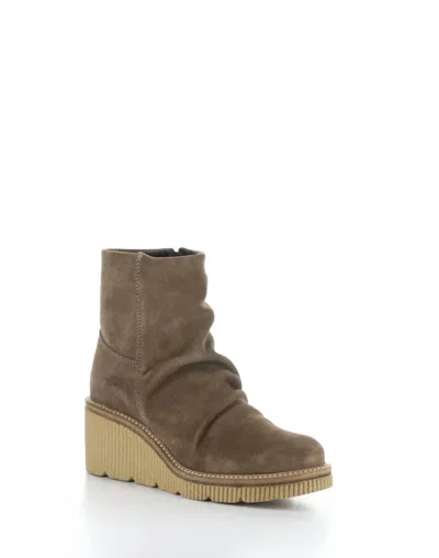 Bos. & Co. Women's Waterproof Platform Boots In Taupe In Green