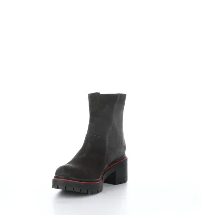 Bos. & Co. Women's Zap Zip Up Ankle Boots In Grey