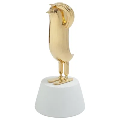 Pre-owned Bosa Hopebird Glossy Gold With Satin White Base By