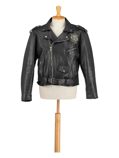 Pre-owned Bosa Leather Biker Jacket