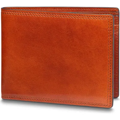 Bosca Dolce Italia Executive Id Wallet In Amber