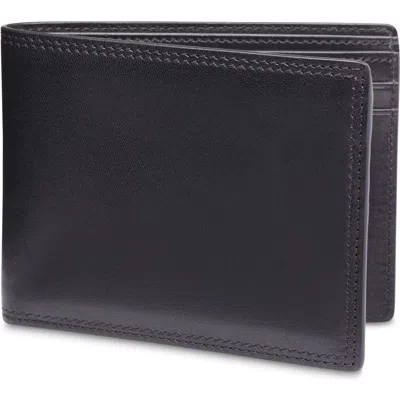 Bosca Dolce Italia Executive Id Wallet In Black