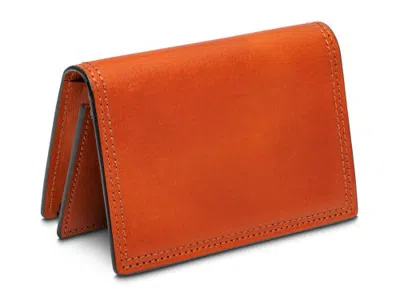 Bosca Dolce Italia Full Gusset, 2 Pocket Card Case W/id In Amber