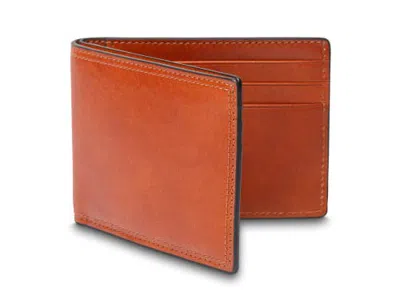 Bosca Dolce Italia Small Bifold Wallet In Amber