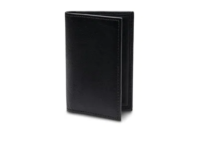 Bosca Nappa Vitello Calling Card Case Credit Card Wallet Black: One Size