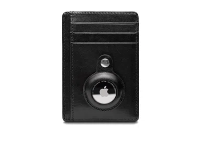 Bosca Old Leather - Airtag Seven-pocket Id Card Case Wallet Handbags Black: One Size