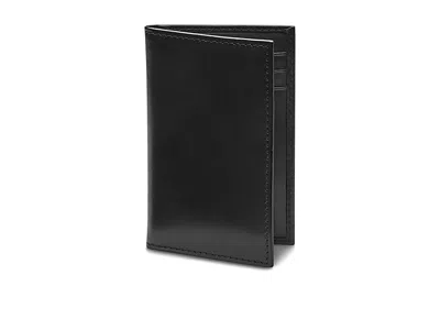 Bosca Old Leather Collection - 8 Pocket Credit Card Case Wallet Black Leather: One Size