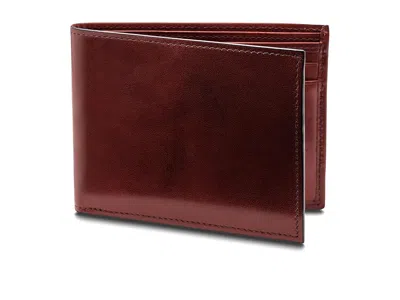 Bosca Old Leather Collection - Executive Id Wallet Bi-fold Wallet Dark Brown Leather: One Size In Purple