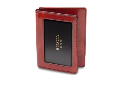 Bosca Old Leather Collection - Front Pocket Wallet Bill-fold Wallet Cognac Leather: One Size In Brown