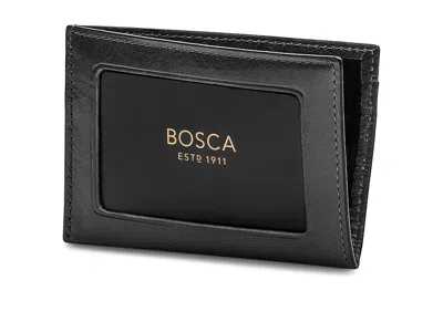 Bosca Old Leather Collection - Weekend Wallet Wallet Black Leather: One Size