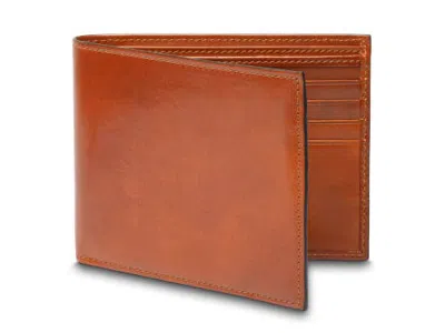 Bosca Old Leather Italia 8 Pocket Deluxe Executive Wallet In Amber