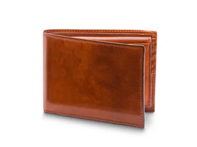 Bosca Old Leather Italia Credit Wallet W/id Passcase In Amber