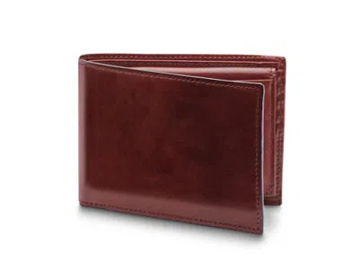 Bosca Old Leather Italia Credit Wallet W/id Passcase In Dark Brown
