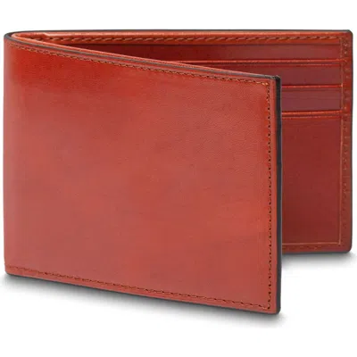 Bosca Old Leather Italia Small Bifold Wallet In Brown