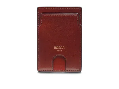 Bosca Old Leather - Slim Card Case Wallet Handbags Dark Brown: One Size