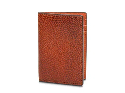 Bosca Roma Italia 8 Pocket Credit Card Case In Amber